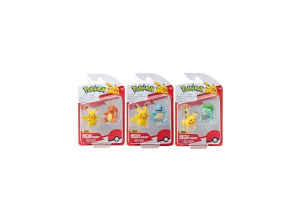 POKEMON BATTLE FIGURE 2 PK ASS - assorted