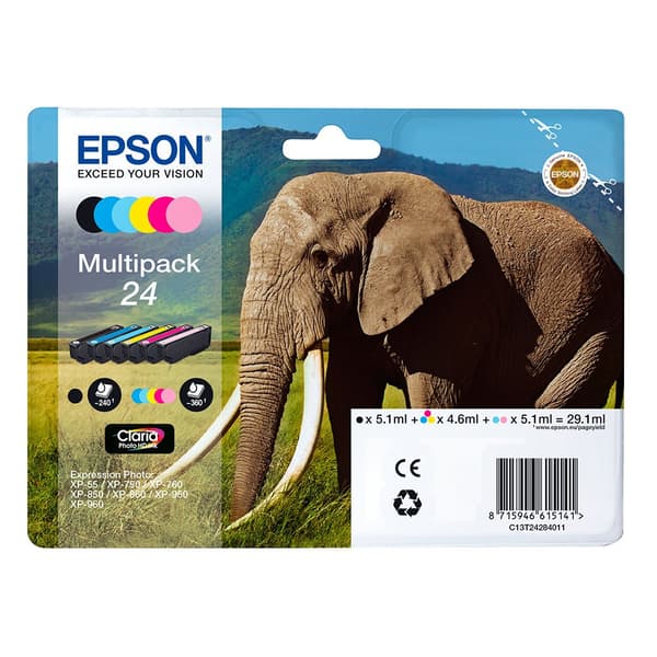 Epson Bläckpatron T24 Flerfärgad