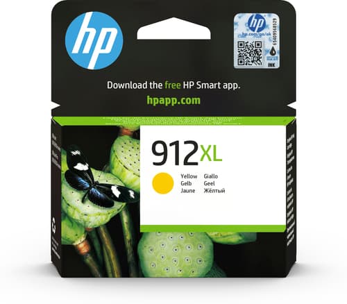 INK CARTRIDGE 912XL YELLOW/DE/FR/NL/BE/UK/IT/SE