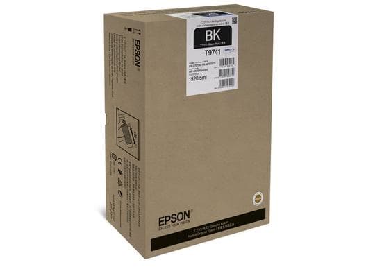 Epson T9741 - XXL-størrelse - svart - original - blekkpakke - for WorkForce Pro WF-C869R