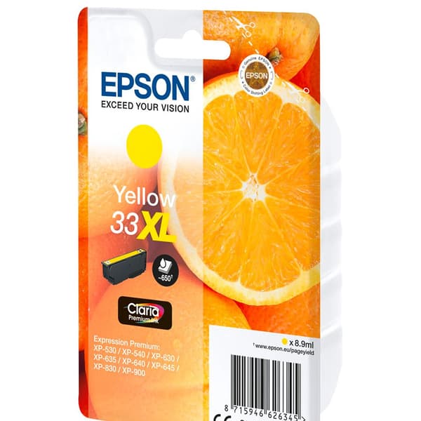 Epson Blækpatron Premium 33xl Gul