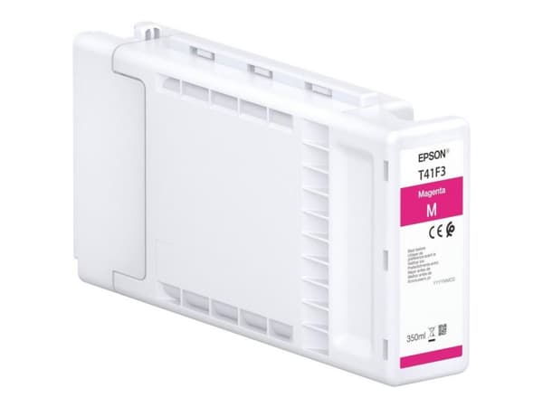 Epson T41F3 - 350 ml - magenta - original - blekkpatron - for SureColor SC-T3400, SC-T3400N, SC-T3405, SC-T3405N