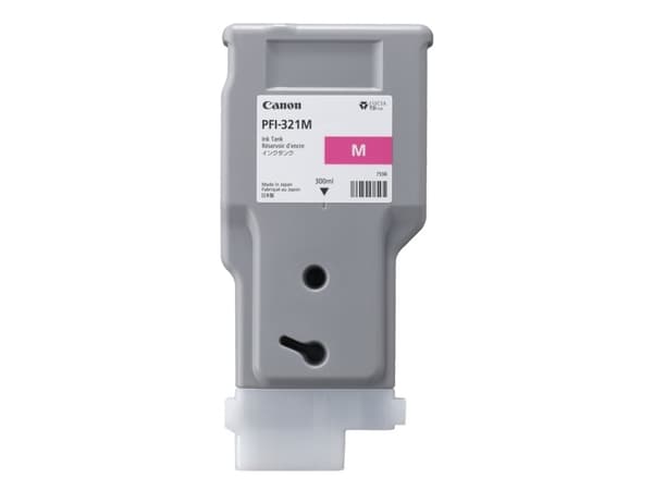 Canon PFI-321 M - 300 ml - magenta - original - bläcktank - för imagePROGRAF TM-250, TM-255, TM-350, TM-355