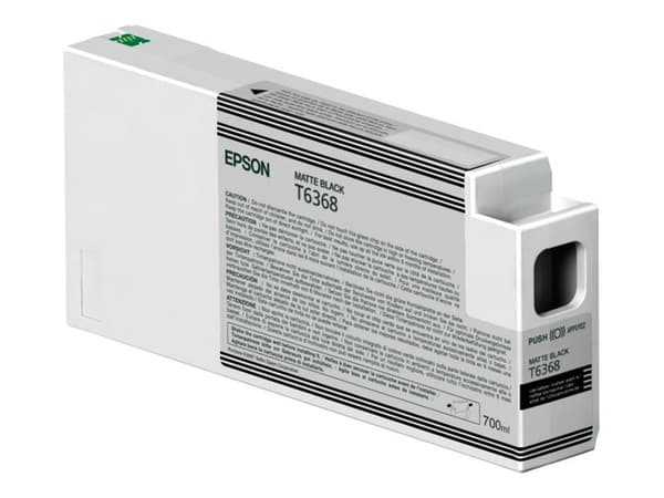 Epson T6368 - 700 ml - matt svart - original - blekkpatron