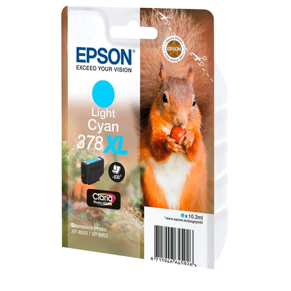 Epson Ink Blækpatron Claria Photo Hd 378 Xl T 3795 Blå