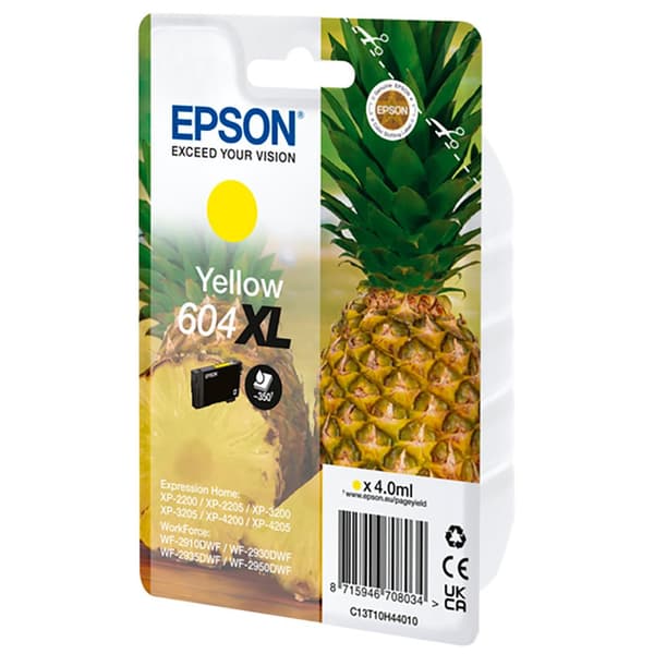 Epson Ink Mustekasetti 604xl Keltainen