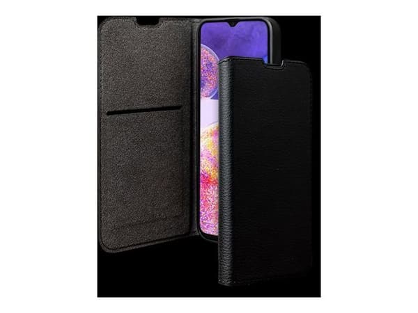Folio Wallet - Bigben - Samsung Galaxy A23 5G - 65% Återvunnen Plast - Svart - Flipfodral