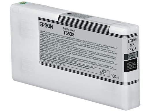 Epson T6538 - 200 ml - matt svart - original - blekkpatron
