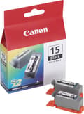 Miniatyrbilde 3 av 3: BCI-15BK black ink cartridge (2) (1 stk.)