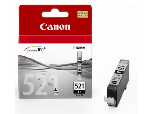 Blekk Canon Cli-521Bk Sort