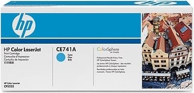 Toner HP CE741A 7.3K blå (1 stk.)