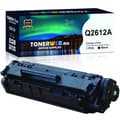 Miniatyrbilde 1 av 5: Tonerkassett, erstatter HP Sort 12A (2.000 sider) Universal  (1 stk.)