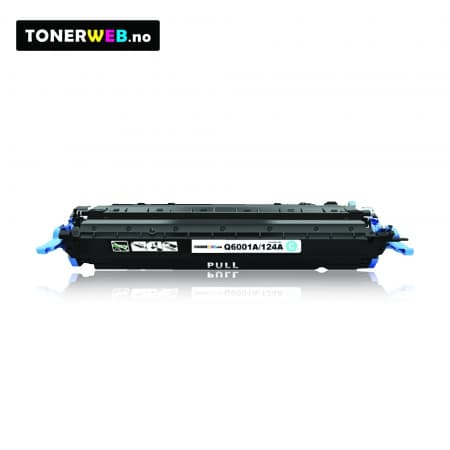 Tonerkassett, erstatter HP Cyan 124A (2.000 sider) (1 stk.)