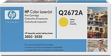 HP Toner Gul Q2672A (4.000 sider) (1 stk.)
