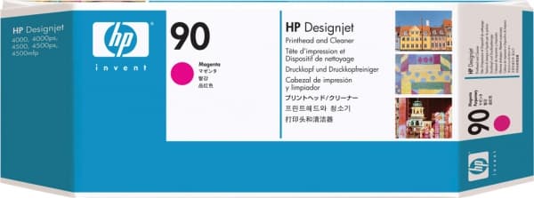 No90 magenta printhead & cleaner (1 stk.)