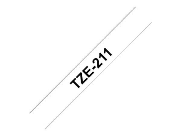 Tape Brother Tze-211 6Mmx8M Sort På Hvit