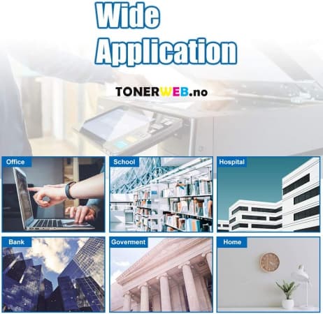 Tonerkassett, erstatter HP/Canon Toner Sort 530A/ 718(3.500 sider) (1 stk.)