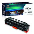 Miniatyrbilde 1 av 7: Tonerkassett, erstatter HP/Canon Toner Sort 530A/ 718(3.500 sider) (1 stk.)