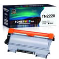 Miniatyrbilde 1 av 7: Tonerkassett, erstatter Brother TN-2220 Sort (2.600 sider) (1 stk.)