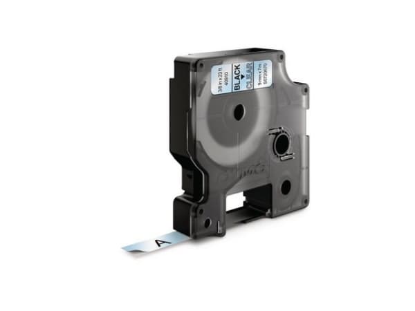 Tape Dymo D1 9Mm X 7M Sort/Klar