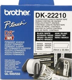 Brother Taperull i papir lpende lengde, 29mm bred (1 stk.)