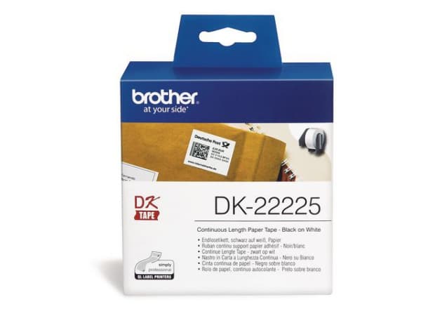 Brother Taperull i papir lpende lengde, 38mm bred (1 stk.)
