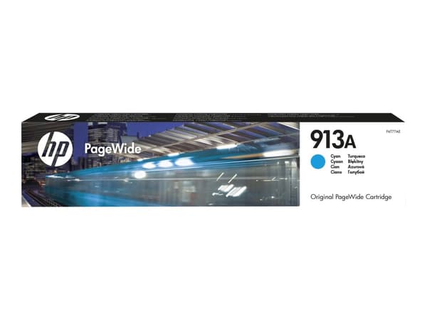 HP 913A - cyan - original - PageWide -