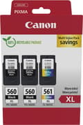 Miniatyrbillede 1 af 2: Canon PG-560XL x2/CL-561XL Triple Pack - Høj (XL) ydelse - 3 stk(er) - Multipack (3712C009)