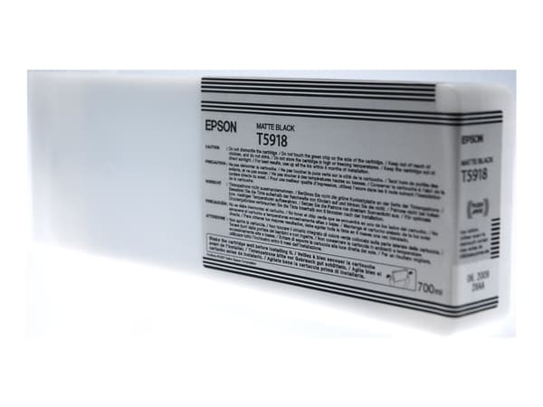 Epson T5918 - 700 ml - matt svart - original - blekkpatron - for Stylus Pro 11880