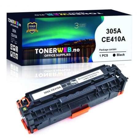 Tonerkassett, erstatter HP Sort 305A (2.200 sider)  (1 stk.)
