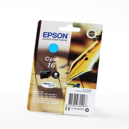 T1622 Cyan Ink Cartridge (1 stk.)