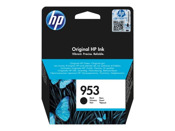HP 953 - sort - original - blækpatron