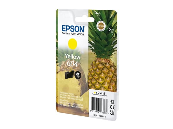 Epson 604 - gul - original - blækpatro