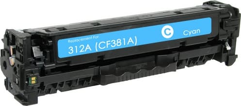 Tonerkassett, erstatter HP Cyan 312A (2.700 sider) (1 stk.)
