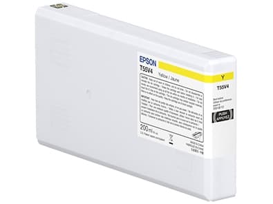 Epson T55W4 - 200 ml - gul - original - blekkpatron - for P/N: C11CL14301A0