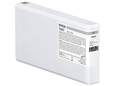 Epson T55W7 - 200 ml - grå - original - bläckpatron - för P/N: C11CL14301A0