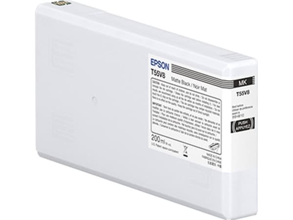 Epson T55W8 - 200 ml - matt svart - original - blekkpatron - for P/N: C11CL14301A0