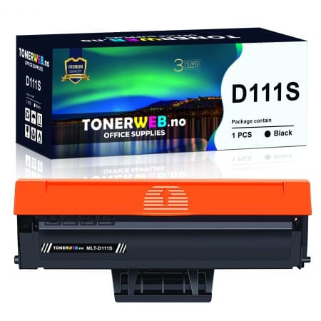 Samsung Toner Sort (1.000 sider) - Erstatter MLTD-111S (1 stk.)
