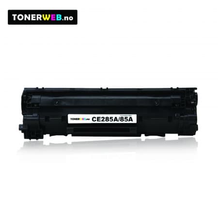 Tonerkassett, erstatter HP Sort CE285A/CE278A/CB436A/CB435A  (1 stk.)