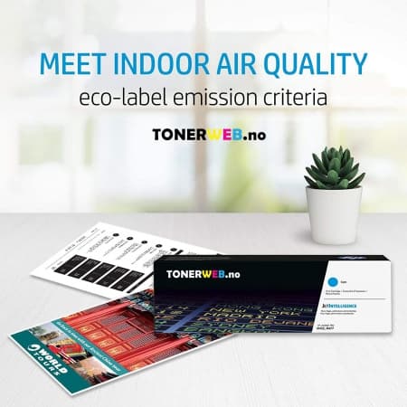 Tonerkassett, erstatter HP Toner Sort HY 410X (6.500 sider) (1 stk.)