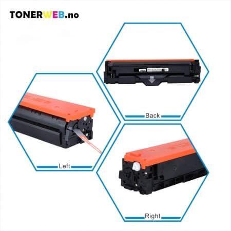 Tonerkassett, erstatter HP Toner Sort HY 410X (6.500 sider) (1 stk.)