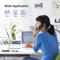 Miniatyrbilde 2 av 7: Tonerkassett, erstatter HP Toner Sort HY 410X (6.500 sider) (1 stk.)