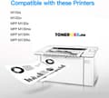 Miniatyrbilde 3 av 6: Tonerkassett, erstatter HP Toner Sort LaserJet 17A (1.600 sider) (1 stk.)