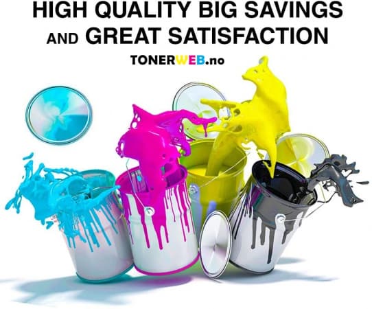 Tonerkassett, erstatter HP Cyan 203X (2.500 sider) (1 stk.)