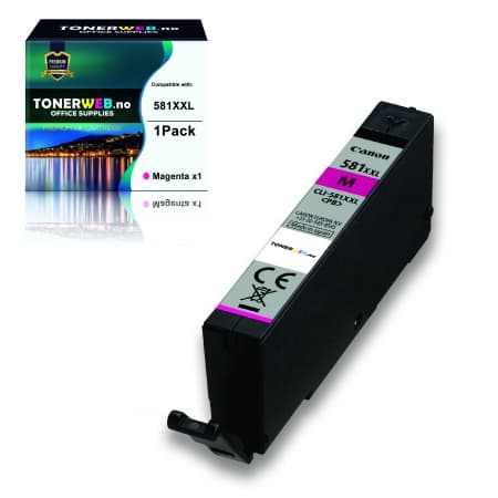 Canon Blekkpatron - Erstatter CLI-581XXL M (1 stk.)