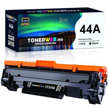 Tonerkassett, erstatter HP Toner Sort Laserjet 44A (1.000 sider) (1 stk.)