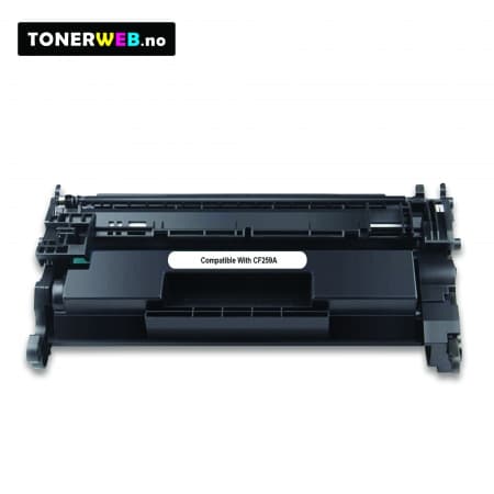 Tonerkassett, erstatter HP Sort 59A (3000 sider) (1 stk.)