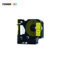 Miniatyrbilde 7 av 7: DYMO Tape D1 12mm X 7m Sort På Gul SO720580 - Erstatter 45018 (1 stk.)