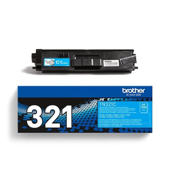 Toner - Brother toneruppsamlare - TN321C - TN-321C Original Cyan Normal tonerkassett