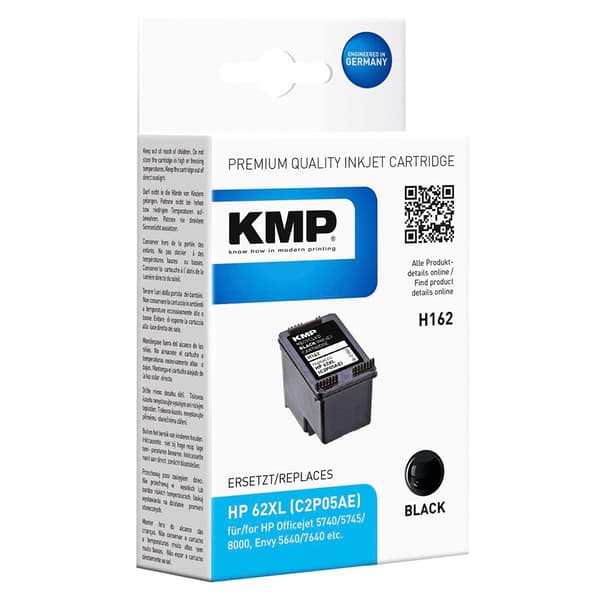 Kmp Mustepatruuna H162 Hp C2p05ae 62 Xl Musta